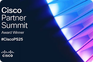 Cisco Partnet Summit Award Winner 