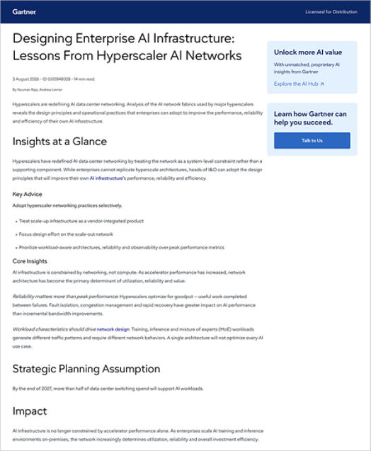 Gartner report screenshot