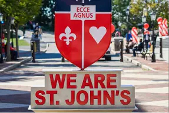 We are St Johns eblem