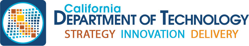 California department of technology logo