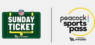 Sunday ticket, peacock sports pass