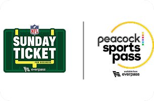 Sunday ticket, peacock sports pass
